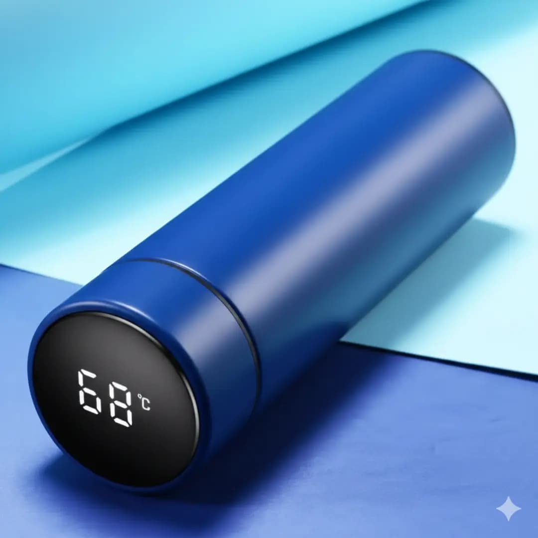 led flask blue
